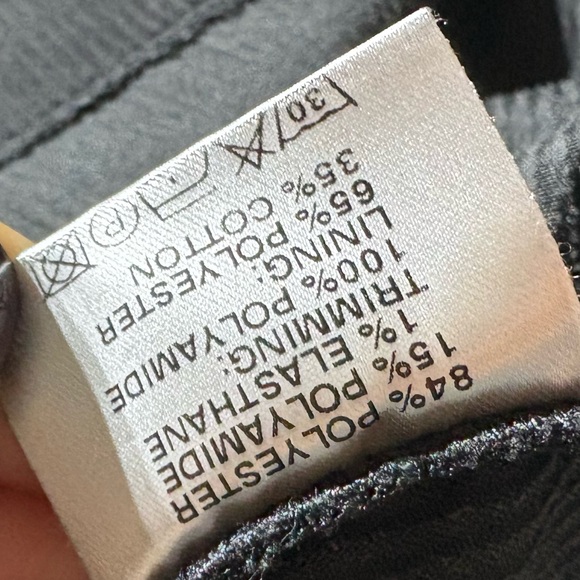 Bitte Kai Rand Copenhagen Charcoal Corduroy Button Slits Pencil Skirt - Picture 7 of 8